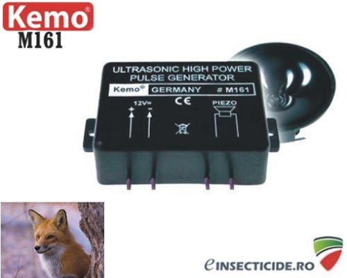 Generator ultrasunete anti animale salbatice (300 mp) - M161