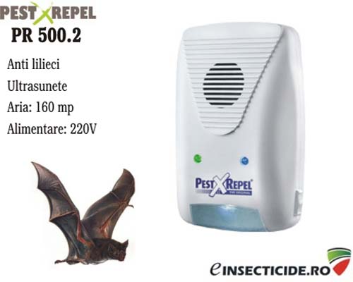 Aparat cu ultrasunete impotriva liliecilor (160 mp) - PR 500.2
