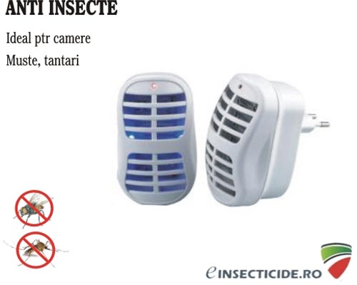 Aparat anti tantari pentru camera copiilor cu lampa UV - 20mp