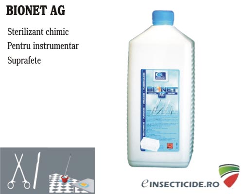 Dezinfectant concentrat pentru suprafete - Bionet AG (1L)