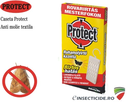 Caseta pentru distrugerea moliilor si larvelor din haine - Protect-B