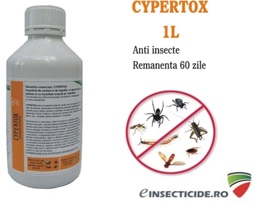 Insecticid de contact anti-viespi Cypertox (1L)