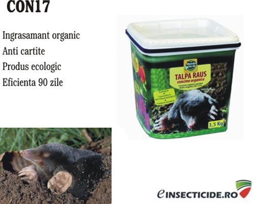 Ingrasamant organic folosit in agriculturi anti cartite 1.2 kg - CON17