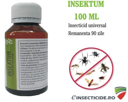 Solutie contra insectelor 100 ml - Insektum
