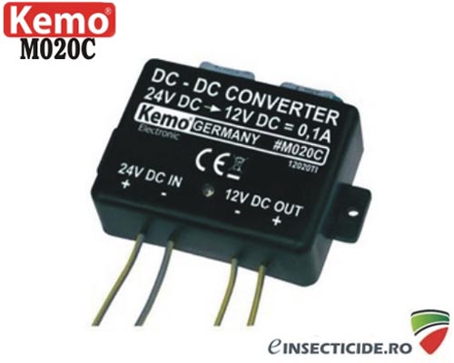 Convertor de tensiune 24V-12V - M020