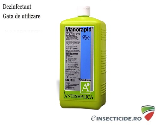 Dezinfectant rapid de maini, gata preparat - Manorapid (1l)
