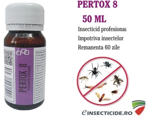 Insecticid ecologic anti insecte - Pertox 8 50ml
