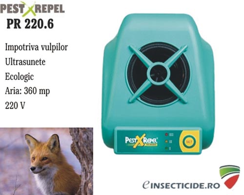 Anti animale salbatice precum vulpi cu ultrasunete (360 mp) - PR220.6