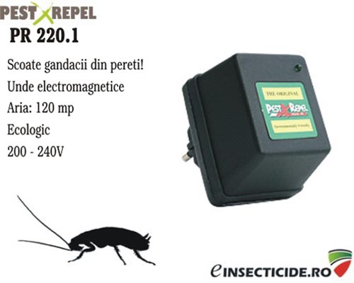 Anti gandaci cu unde electromagnetice (120mp) - PR 220.1