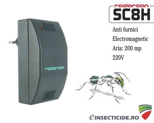 -35% reducere Dispozitiv electronic destinat alungarii furnicilor (200mp) - SC8H