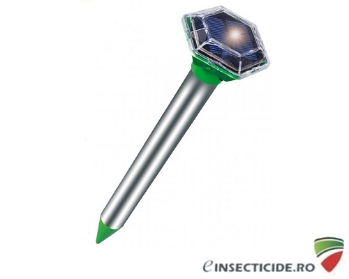 Solar Diamond Plus 70045 aparat anti rozatoare (soareci, cartite, reptile) cu ultrasunete si vibratii (1000mp)