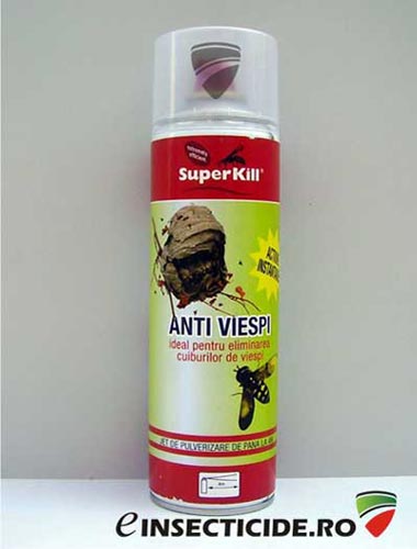 Spray insecticid anti viespi Super Kill - (500 ml)