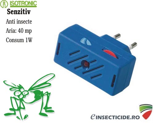 Ultra Stichfrei Sensitiv aparat anti tantari cu reglare a intensitatii volumului ultrasunetelor (40mp)