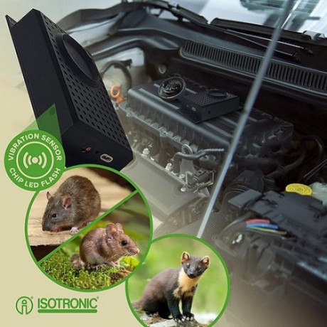  Isotronic 3flash 78580: Marten&Mouse Repeller - Dispozitiv pentru alungarea rozatoarelor 