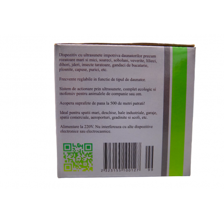 Transonic Pro: Dispozitiv cu ultrasunete impotriva daunatorilor 