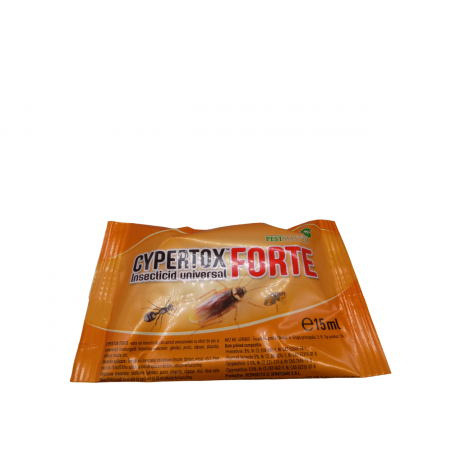 Cypertox Forte, 15 ml. - Insecticid universal impotriva insectelor 