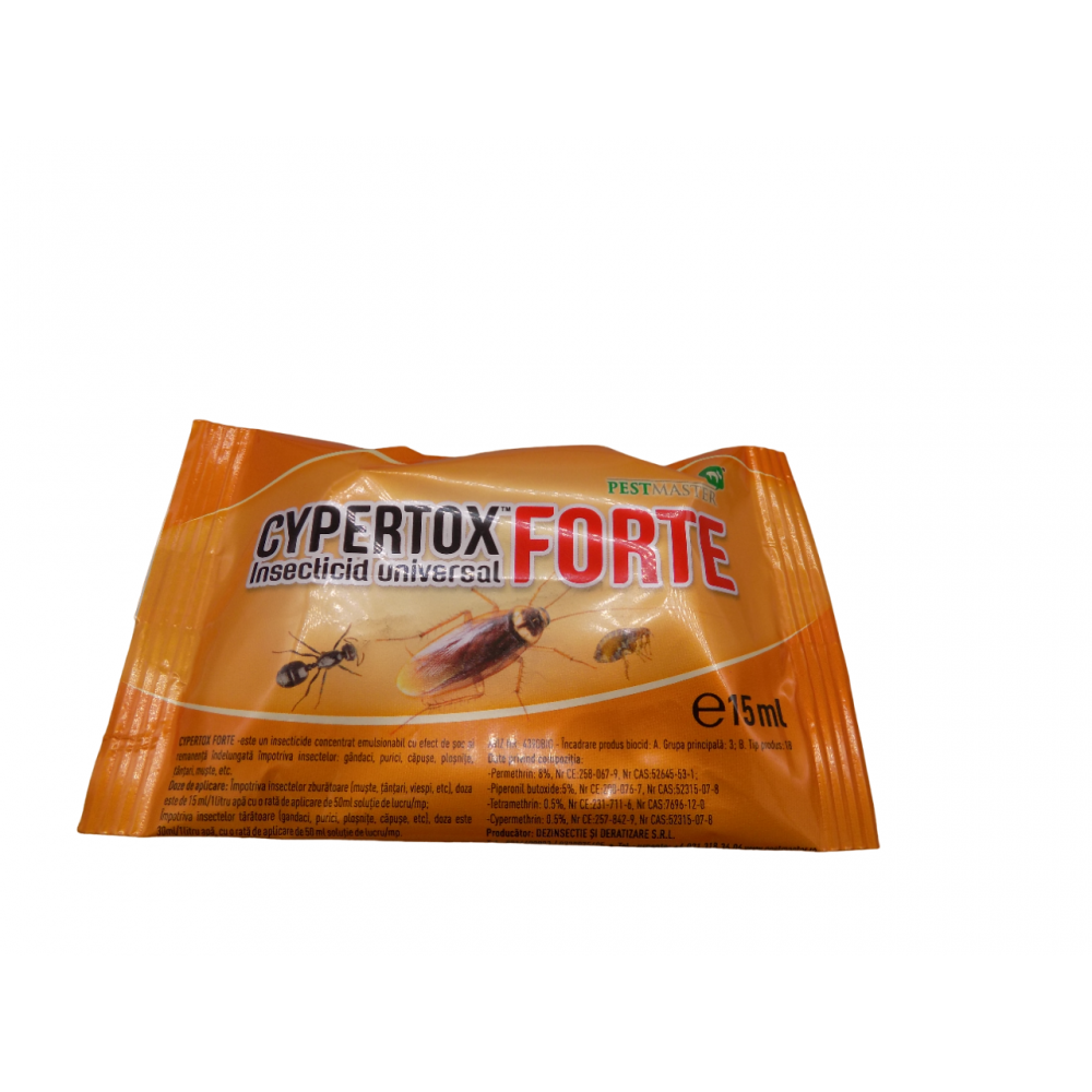 Cypertox Forte, 15 ml. - Insecticid universal impotriva insectelor 