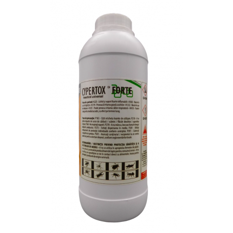 Cypertox FORTE (1l.) -  insecticid de contact anti capuse 