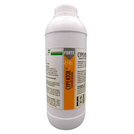  Cypertox FORTE (1l.): Solutie profesionala de soc contra insectelor 