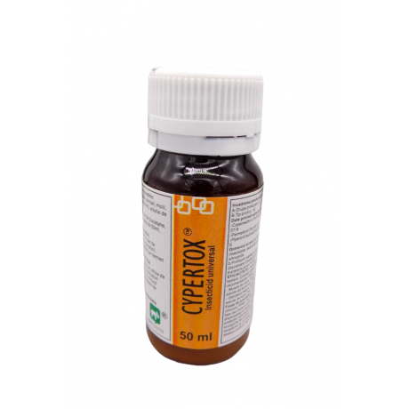Cypertox FORTE (50 ml.): Solutie profesionala de contact contra insectelor 