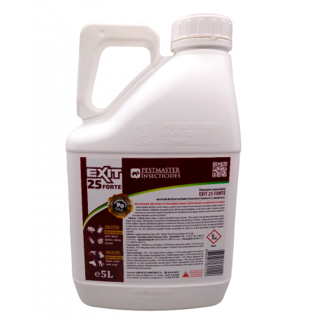 Exit 25 FORTE, 5l. - Insecticid profesional cu efect de soc 