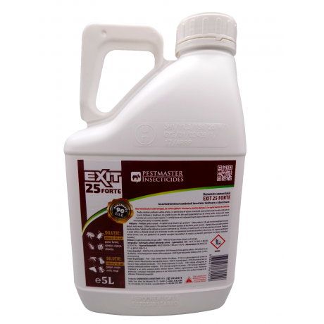 Exit 25 FORTE, 5l. - Insecticid profesional cu efect de soc 