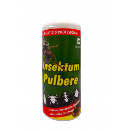 INSEKTUM PULBERE 100gr- Pulbere Insecticida Impotriva Insectelor Taratoare