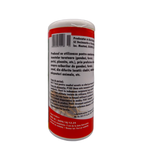 INSEKTUM PULBERE 100gr- Pulbere Insecticida Impotriva Insectelor Taratoare