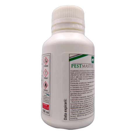 Pertox 8 FORTE, 100 ml.: Insecticid anti tantari, muste, purici, plosnite 