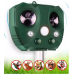  Dispozitiv solar cu ultrasunete si senzor PIR Animal Repeller, alunga animalele daunatoare, 100-150mp.