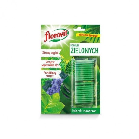 Florovit: Ingrasamant bastonase, pentru plante verzi , 20 gr - 20 buc.