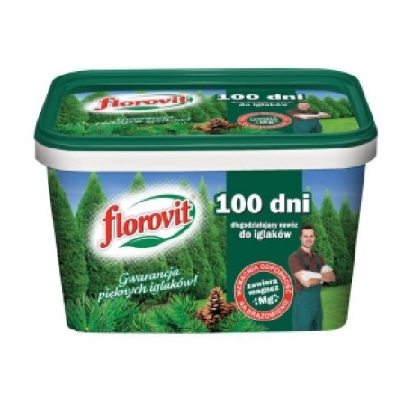 Ingrasamant: Florovit pentru conifere, 100 zile, 4 kg.