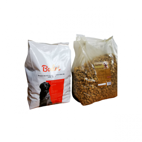 PACHET: hrana de caini BODRI- 3 kg si HECTOR: 5 kg