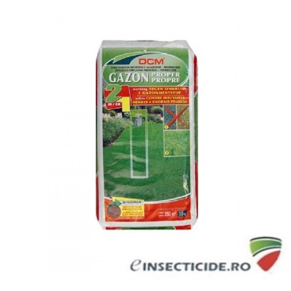 Fertilizant gazon: DCM 2in1,  NPK 9-3-6 DCM (10 Kg)