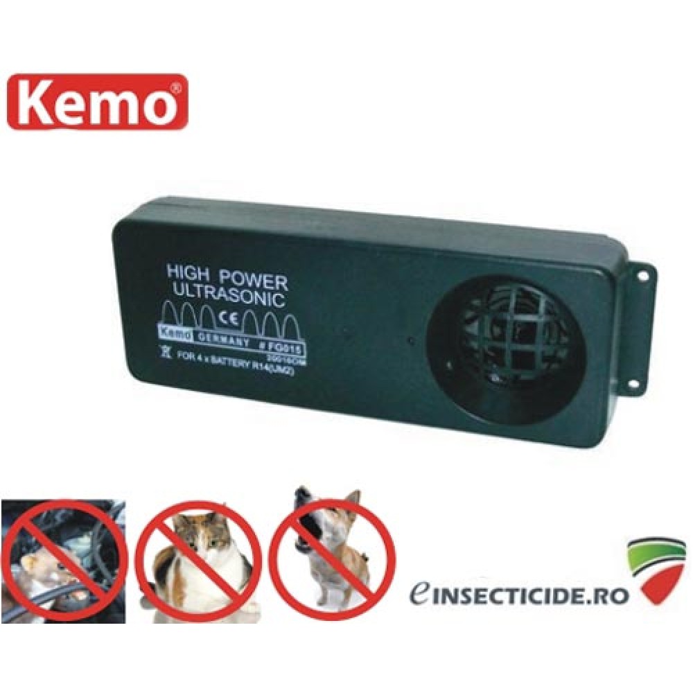 FG015, 200 mp: Generator ultrasunete profesional impotriva animalelor salbatice 