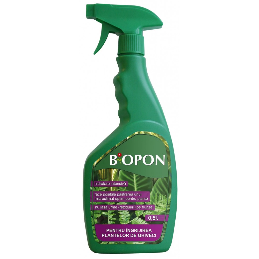 BIOPON: Spray pentru ingrijirea plantelor, 500 ml