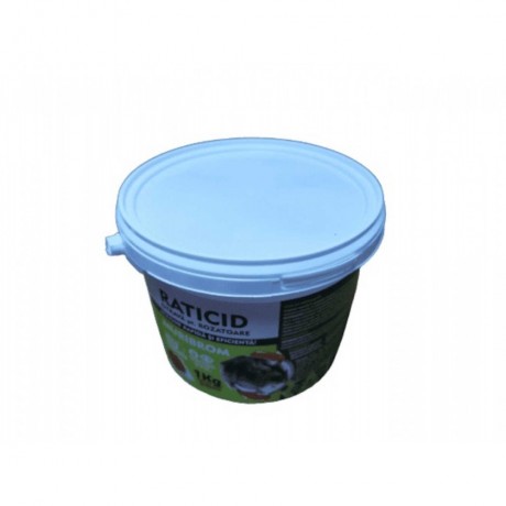 Muribrom - 1kg: Raticid pentru rozatoare (soareci, sobolani)