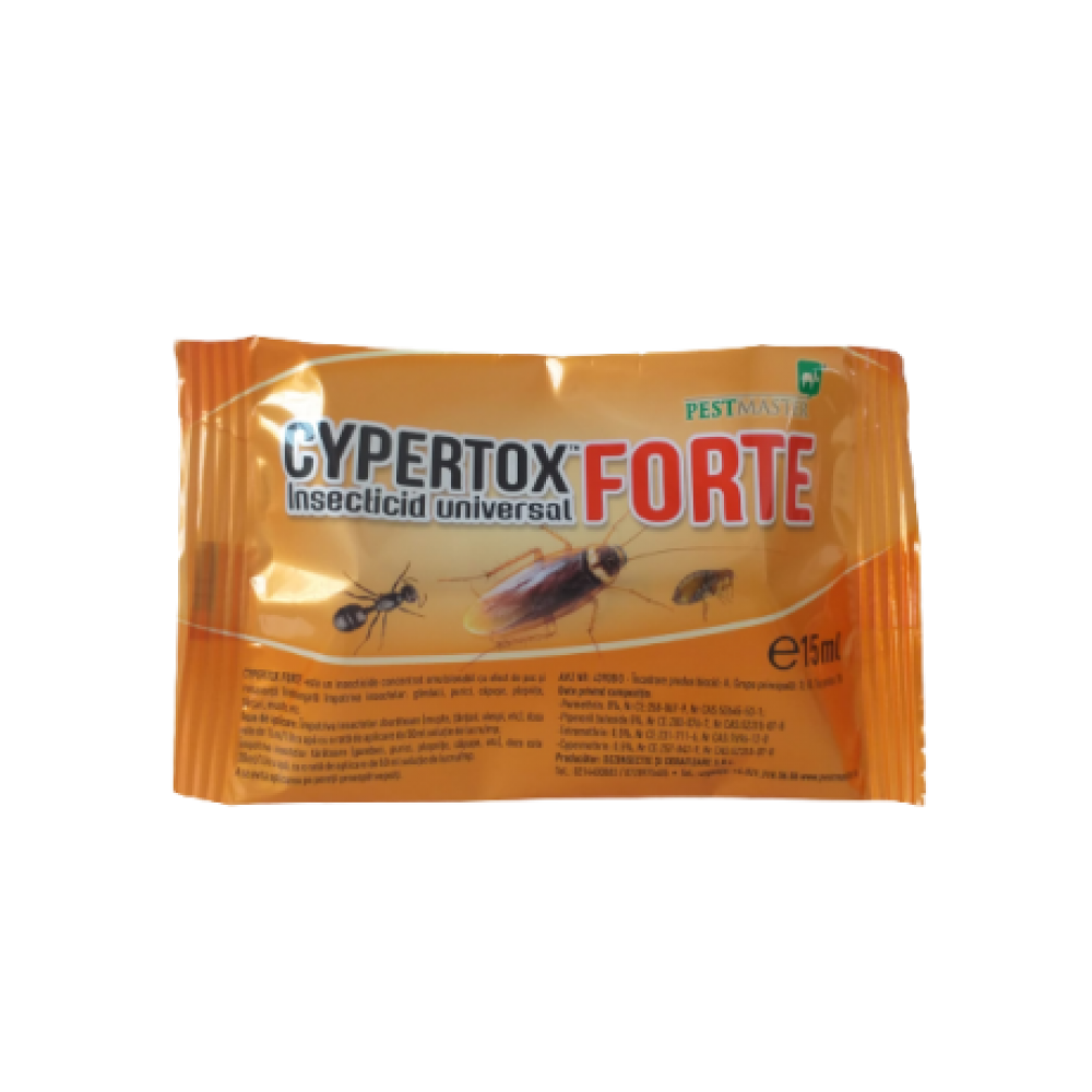 Cypertox Forte - insecticid universal impotriva insectelor - 15 ml
