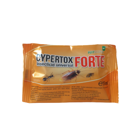 Cypertox Forte - insecticid universal impotriva insectelor - 15 ml