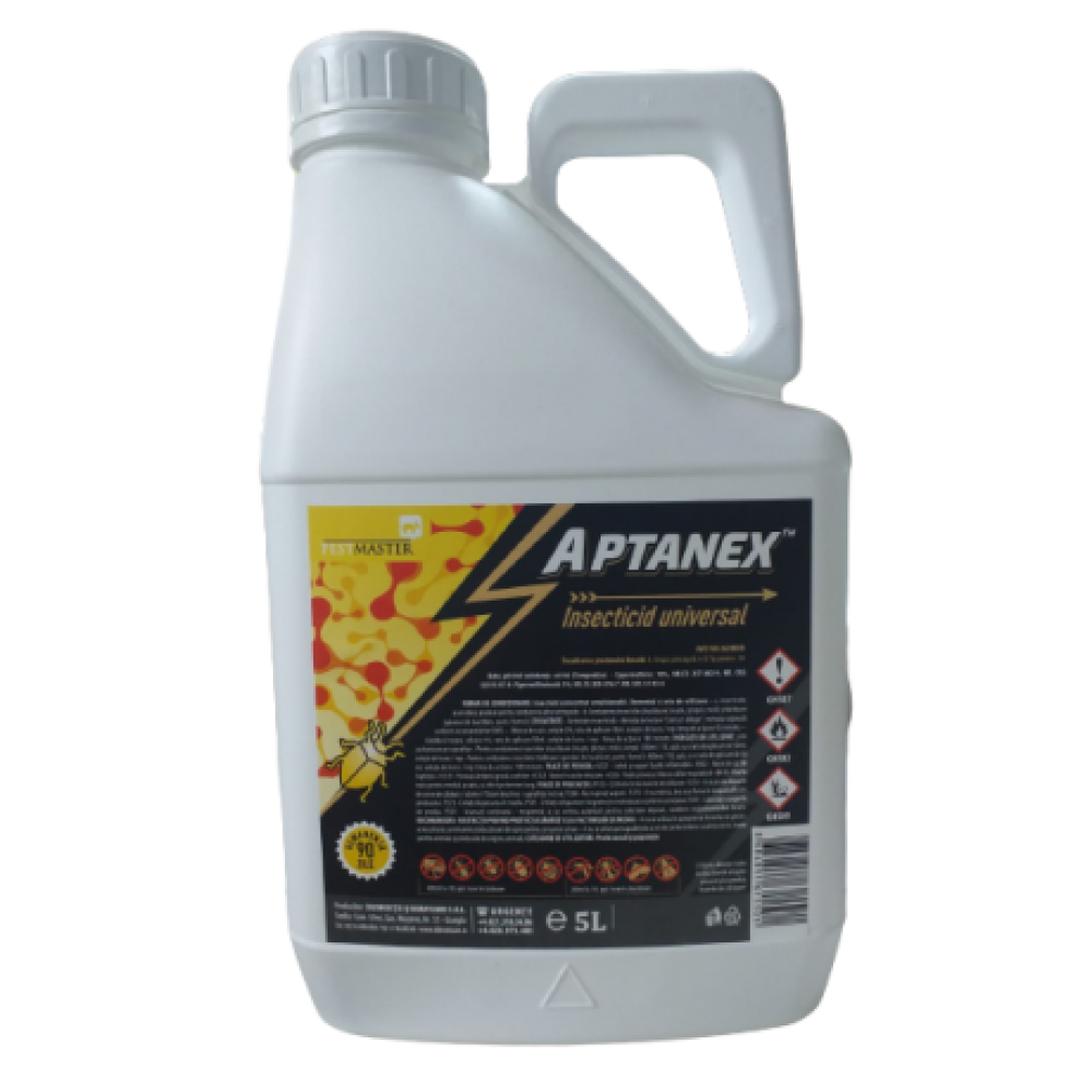 Aptanex - Insecticid concentrat impotriva mustelor, tantarilor, viespilor - 5l
