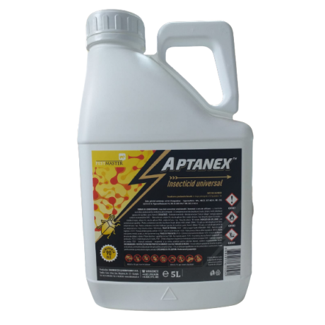 Aptanex - Insecticid concentrat impotriva mustelor, tantarilor, viespilor - 5l