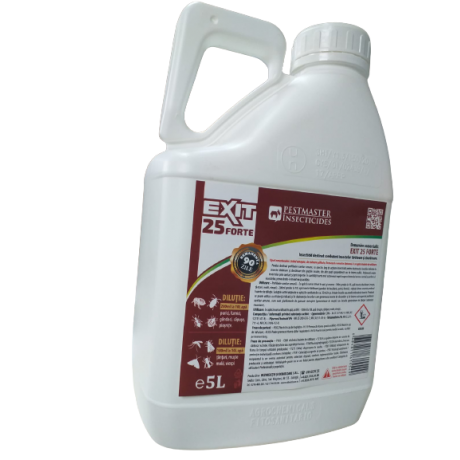 Exit 25 FORTE, 5 L - Insecticid profesional cu efect de soc 