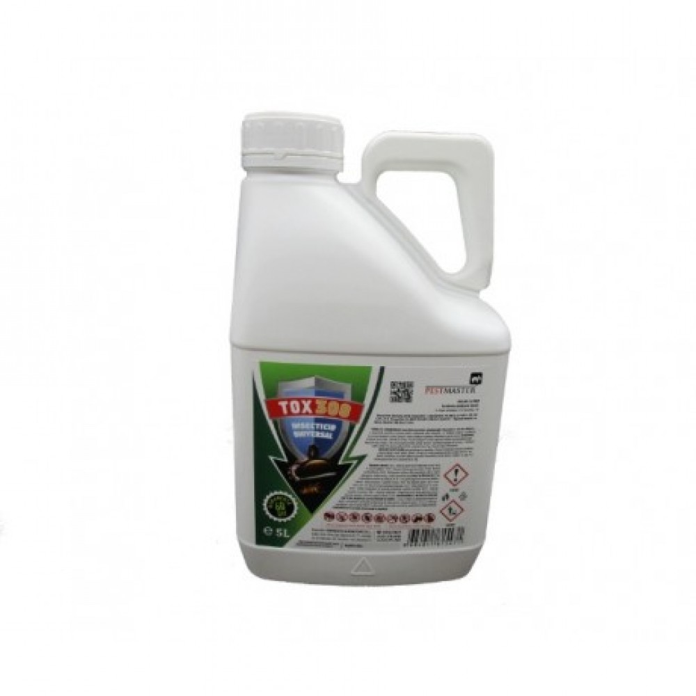 TOX 300 FORTE, 5 L - insecticid concentrat universal pentru insectele taratoare si zburatoare 