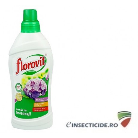 Florovit: Ingrasamant specializat lichid pentru hortensie, 1l.