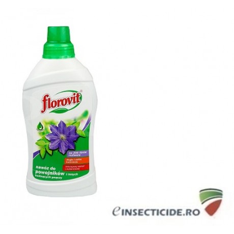Florovit: Ingrasamant specializat lichid pentru clematis si plante cataratoare, 1l.