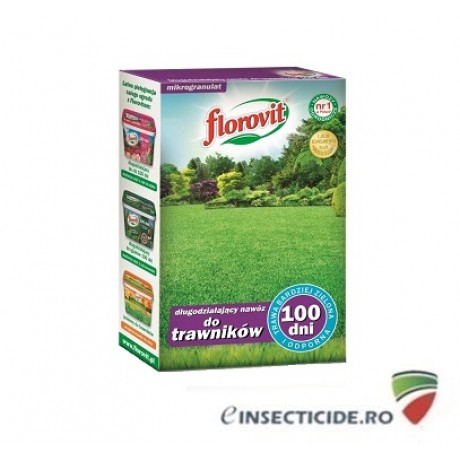 Florovit : Ingrasamant specializat granulat pentru gazon, 1kg.