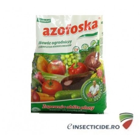 Azofoska: Ingrasamant Universal, granulat, pentru gradina, 25 kg.