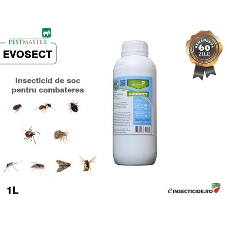 Insecticid pentru combaterea insectelor taratoare si zburatoare (1L) - EVOSECT
