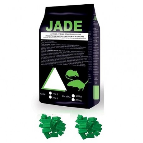  Jade, 200 gr - Parafina raticida contra rozatoarelor