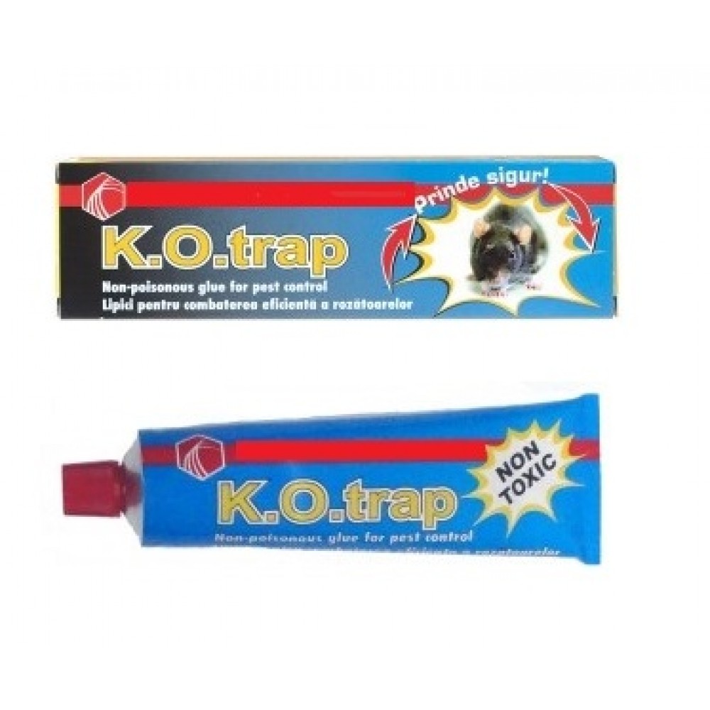  K.O.trap, 135 gr: Lipici non-toxic pentru rozatoare 